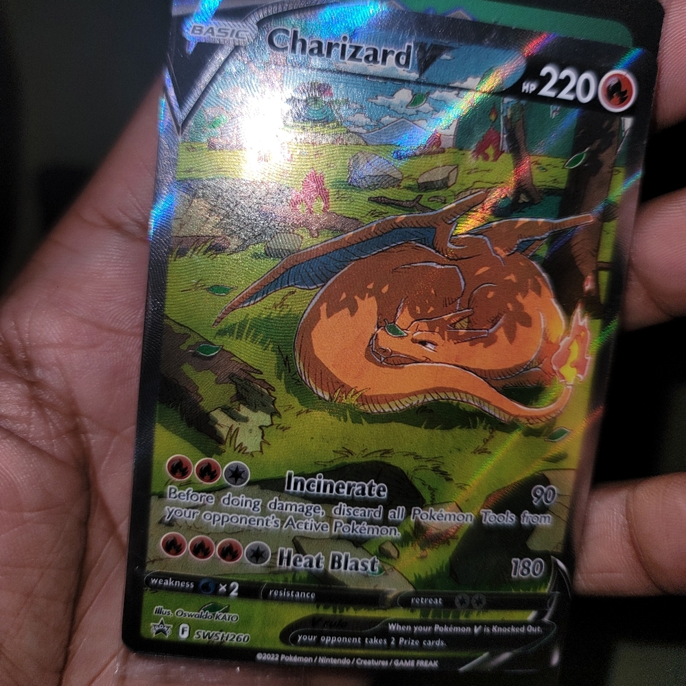 Pokemon Sword & Shield Ultra-Premium Collection: Charizard Promo Cards